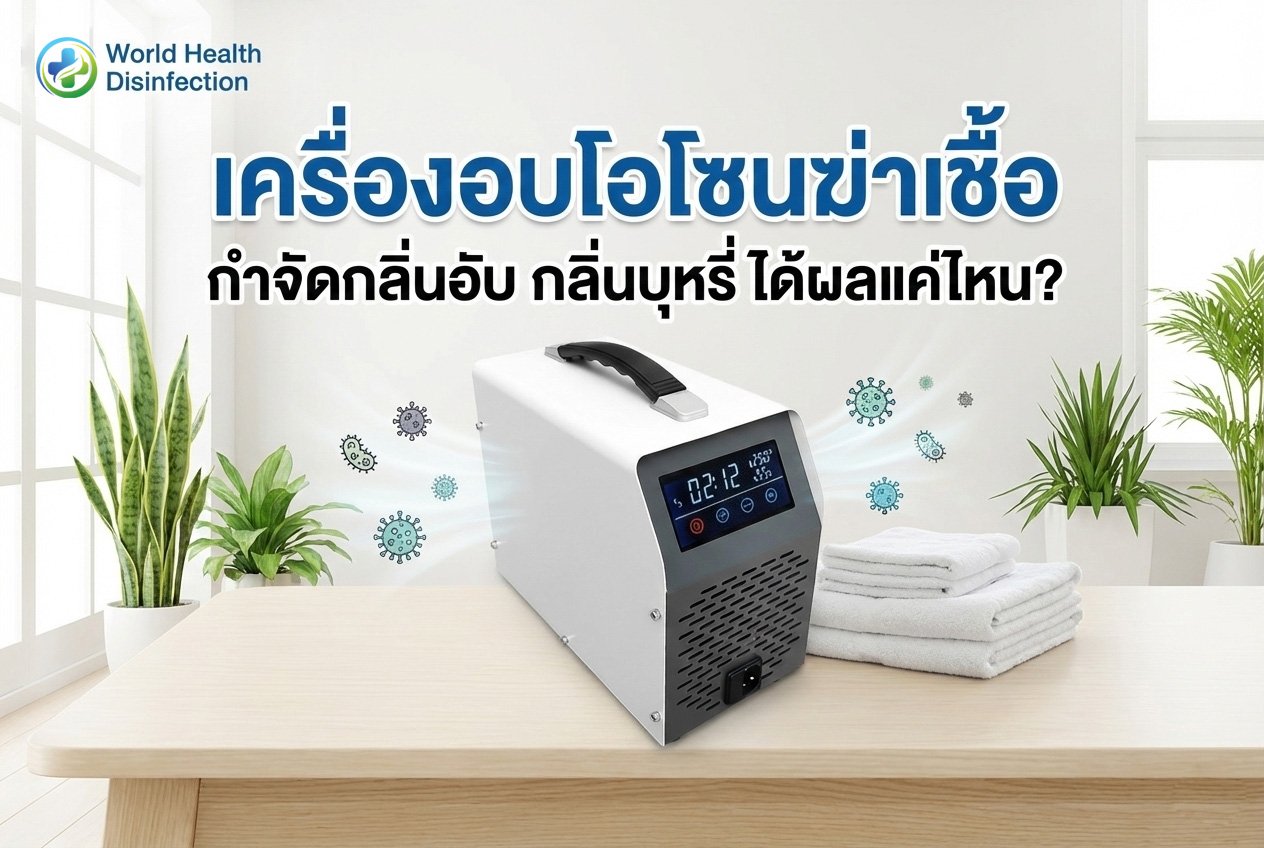 เครื่องอบโอโซนฆ่าเชื้อ