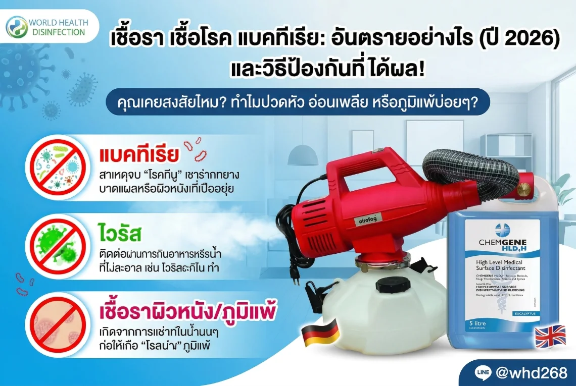 เชื้อโรคคืออะไร