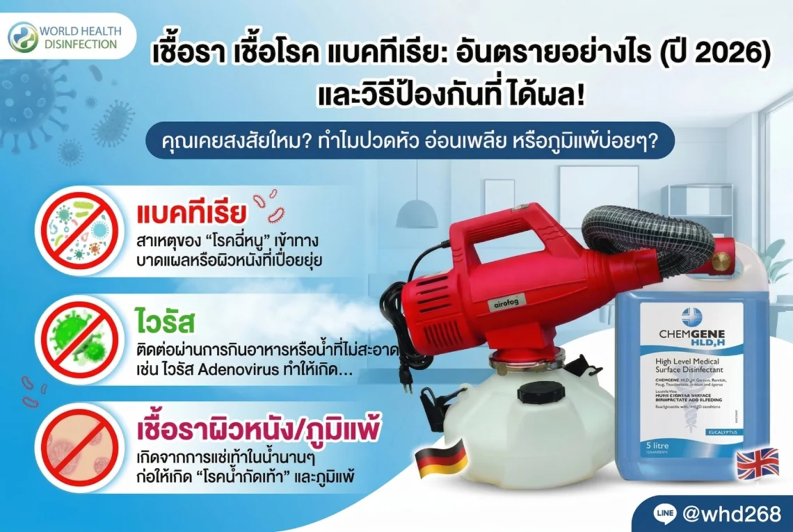 เชื้อโรคคืออะไร