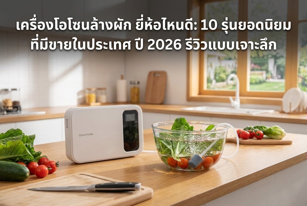 เครื่องโอโซนล้างผัก