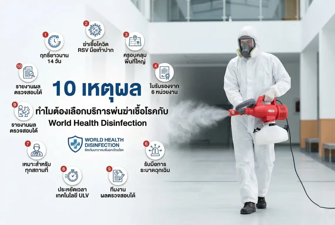 บริการพ่นฆ่าเชื้อ