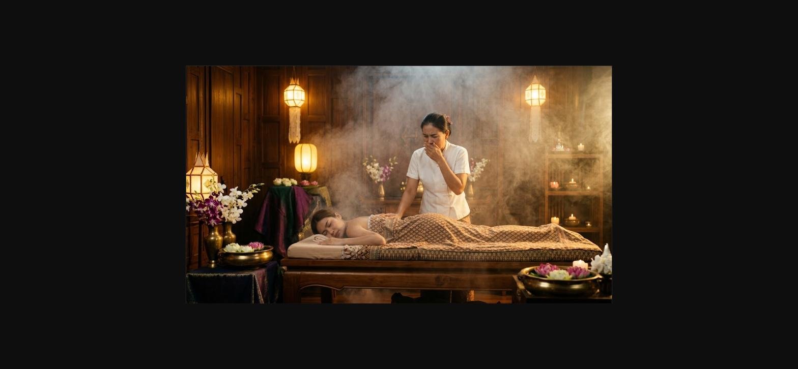 Smoke Smell in Spa & Massage Venues — Relaxation Destroyed, Ozone Restores Pure Serenity