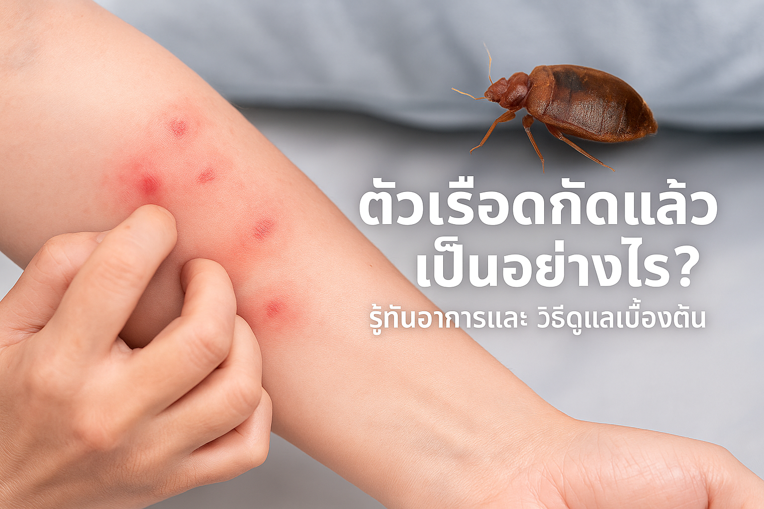 ตัวเรือด กัดแล้วเป็นอย่างไร ตัวเรือด กัดแล้วเป็นอย่างไร