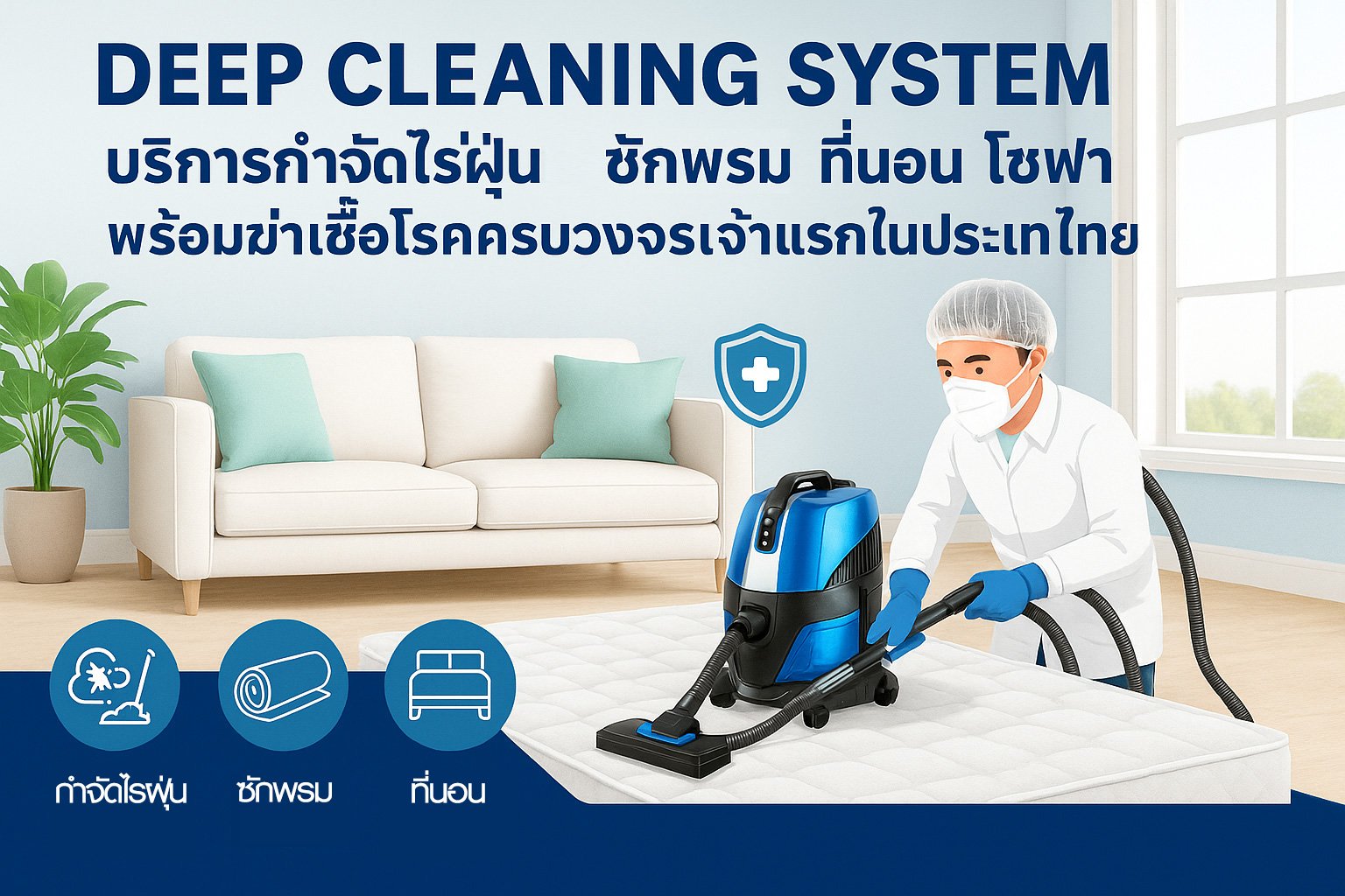 บริการกำจัดไรฝุ่น