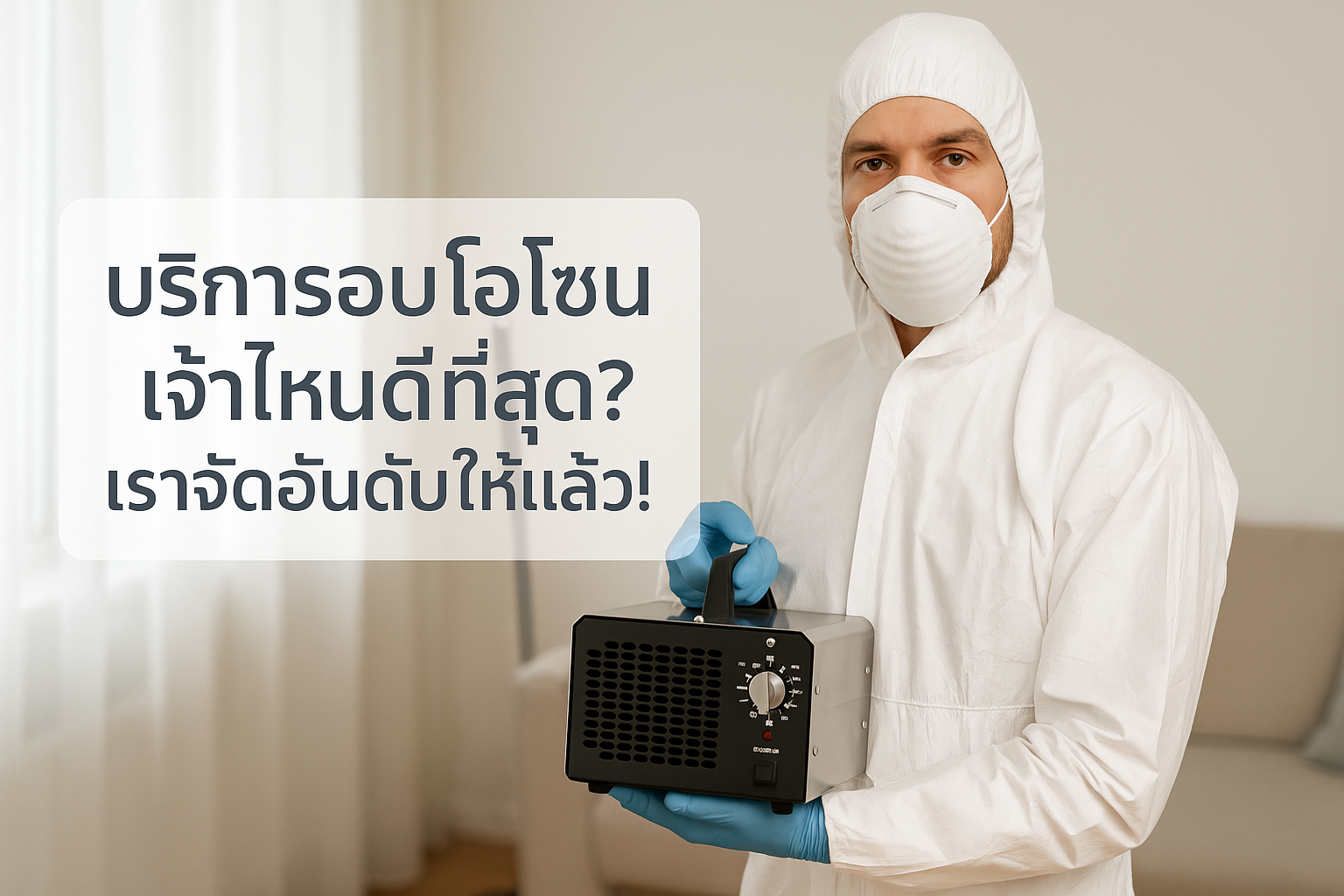 บริการอบโอโซน