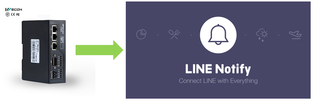 VBOX Communication with Line Notify