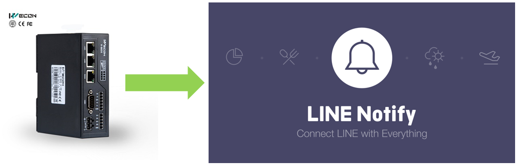 VBOX Communication with Line Notify VBOX Communication with Line Notify
