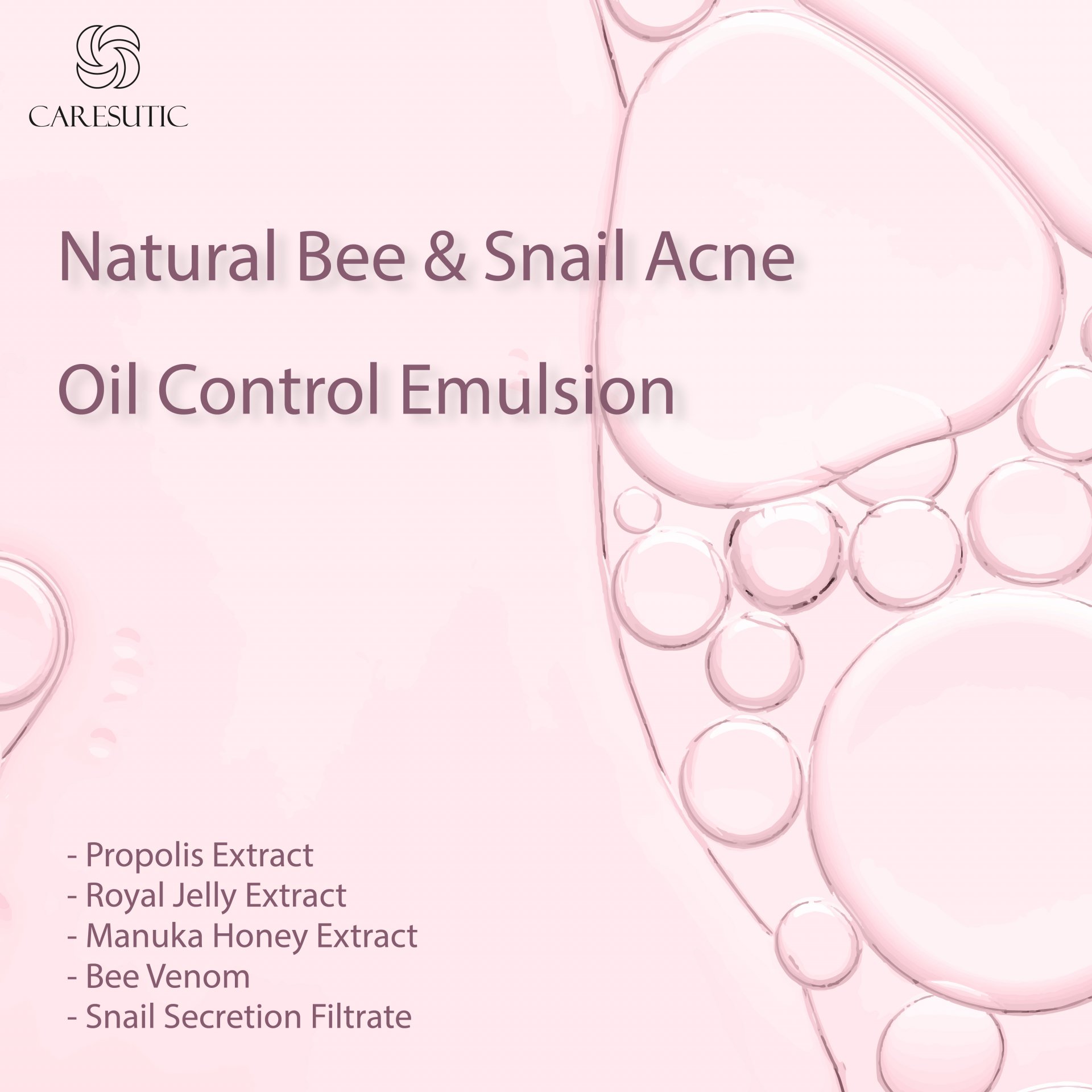 Natural Bee & Snail Acne Oil Control Emulsion