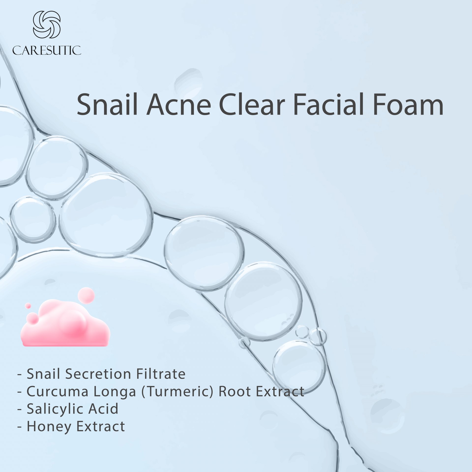 Snail Acne Clear Facial Foam