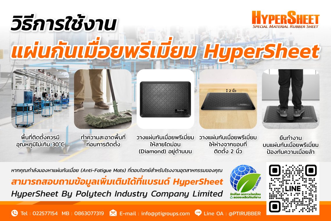 วิธีการใช้งานแผ่นกันเมื่อยพรีเมี่ยม HyperSheet วิธีการใช้งานแผ่นกันเมื่อยพรีเมี่ยม HyperSheet