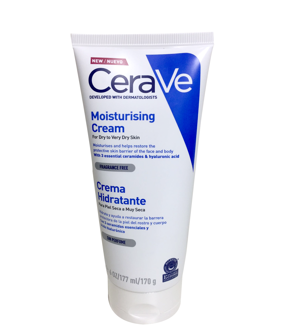 CERAVE Moisturising Cream หลอดใหญ่ 6oz 170 g เซราวี มอยซ์เจอร์ไรซิ่ง ครีม