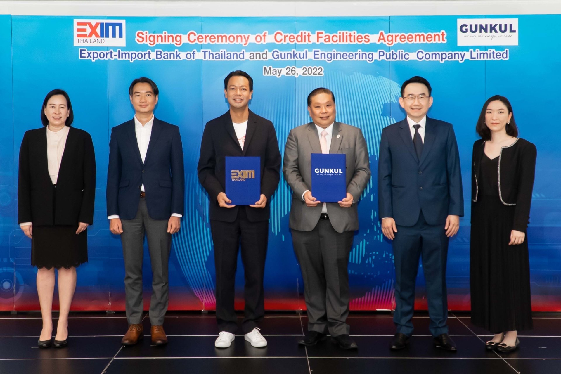 EXIM BANK สนับสนุนการเงินกลุ่ม GUNKUL สร้างอุตสาหกรรมใหม่ที่มีมูลค่าสูงและเสริมสร้าง BCG Economy วงเงิน 2,200 ล้านบาท