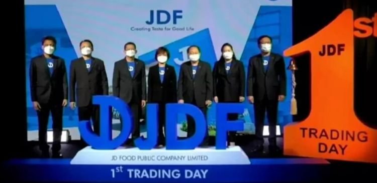 JDF ร้อนแรงในการเข้าซื้อขายวันแรก เมื่อราคาพุ่งเกินจองกว่า 111% 