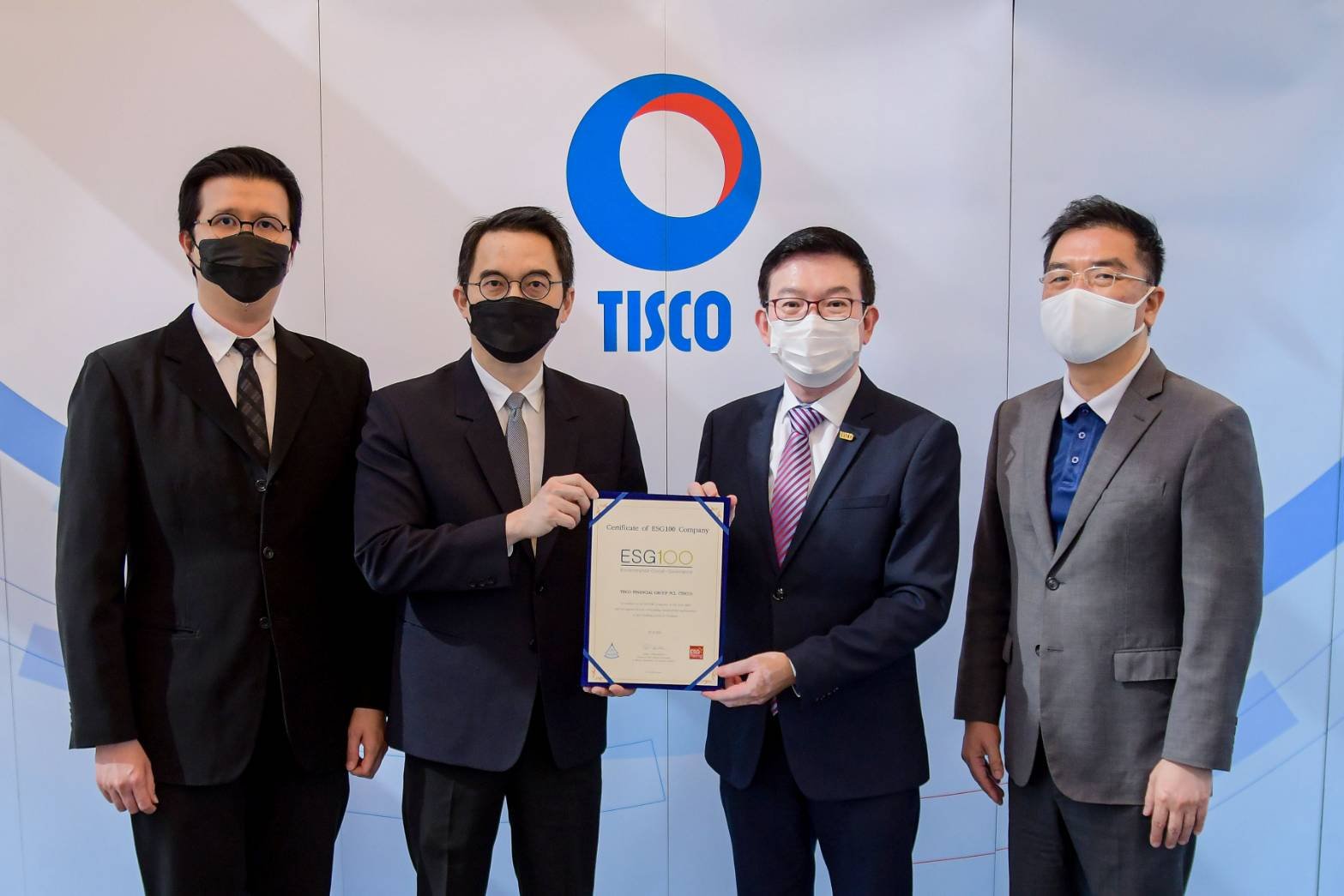 TISCO ติดอันดับหุ้นยั่งยืน ESG100 ต่อเนื่องเป็นปีที่ 7
