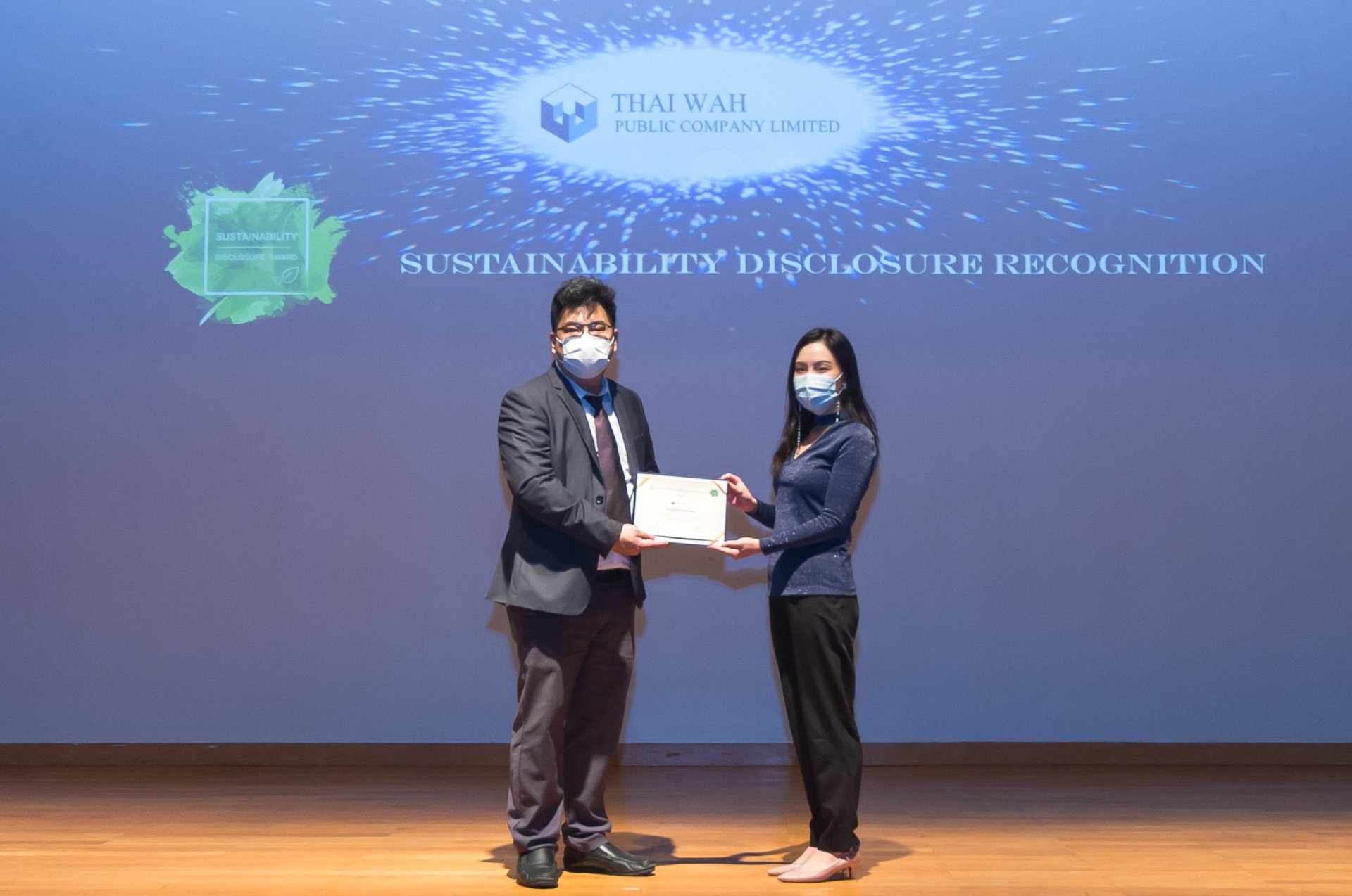 TWPC คว้ารางวัล “Sustainability Disclosure Award” 3 ปีซ้อน