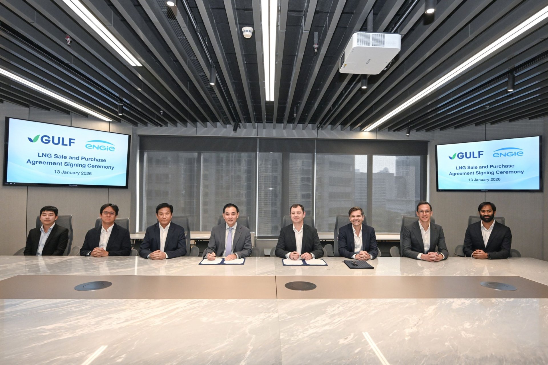 GULF ลงนามสัญญาซื้อขาย LNG กับ  ENGIE บริษัทพลังงานชั้นนำจากฝรั่งเศส ระยะยาว 15 ปี