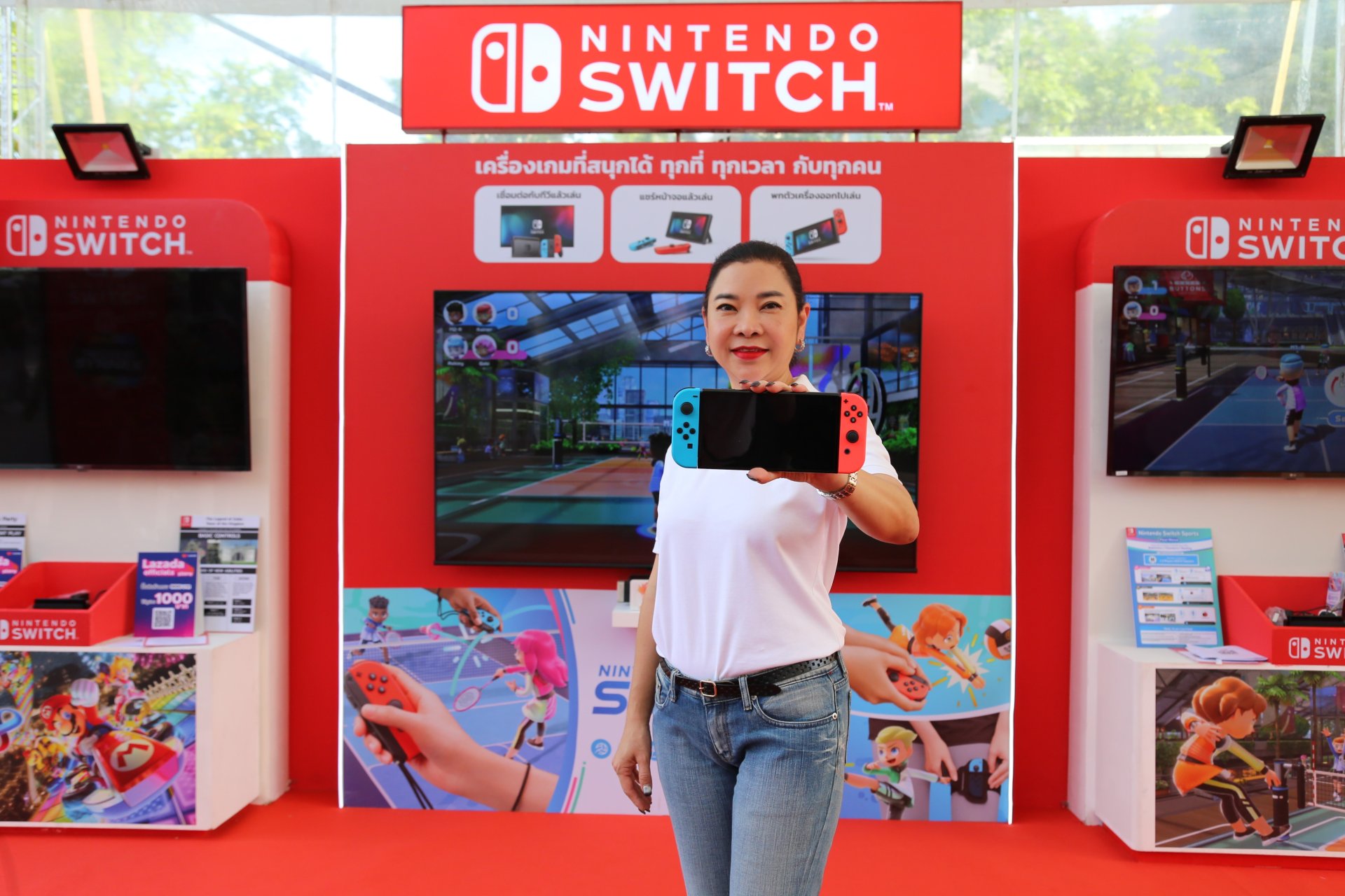 SYNEX เปิดบูธ Nintendo Switch ในงาน VNL 2023  เอาใจแฟนกีฬา 
