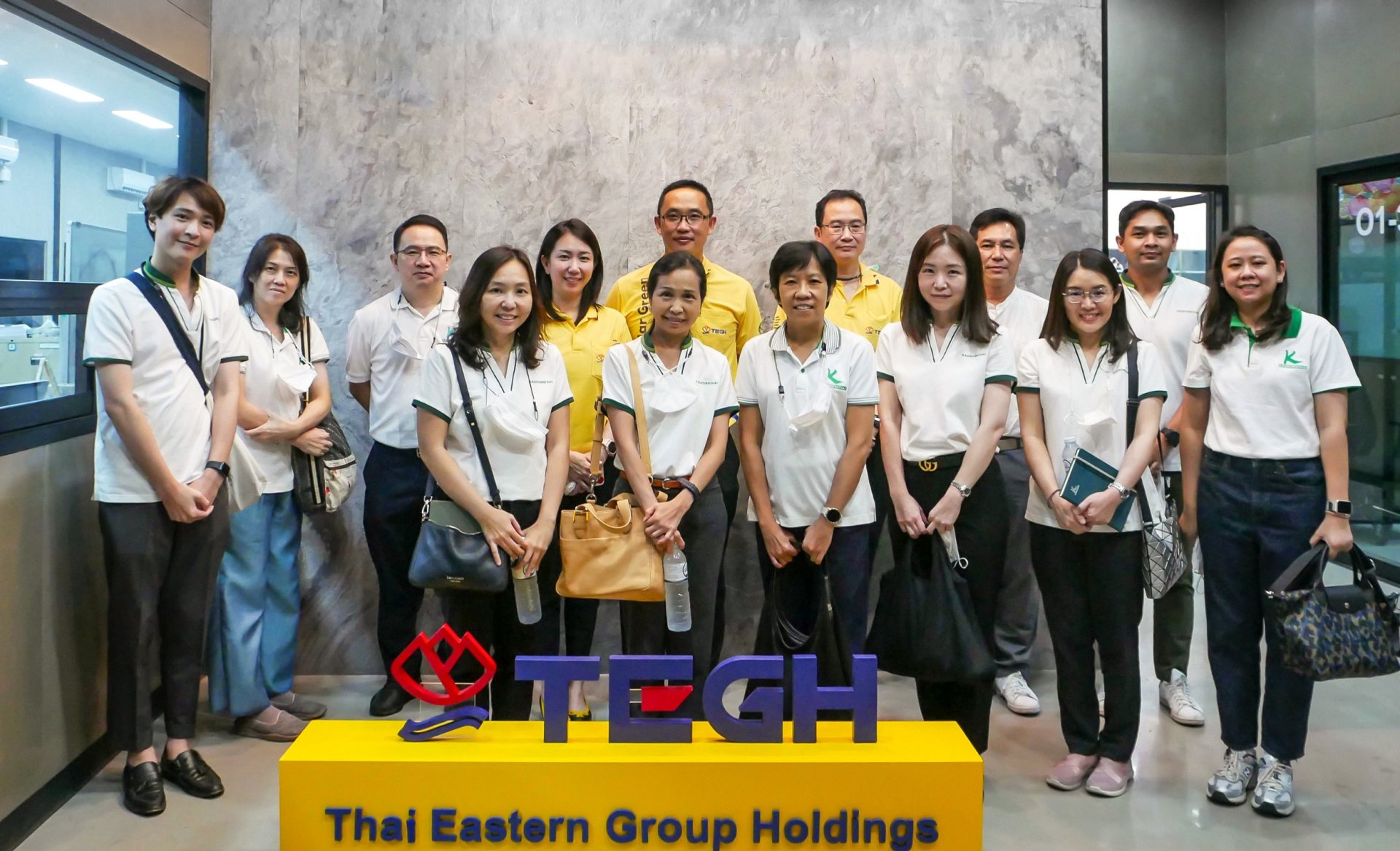 TEGH ให้การต้อนรับคณะผู้บริหารธนาคารกสิกรไทย