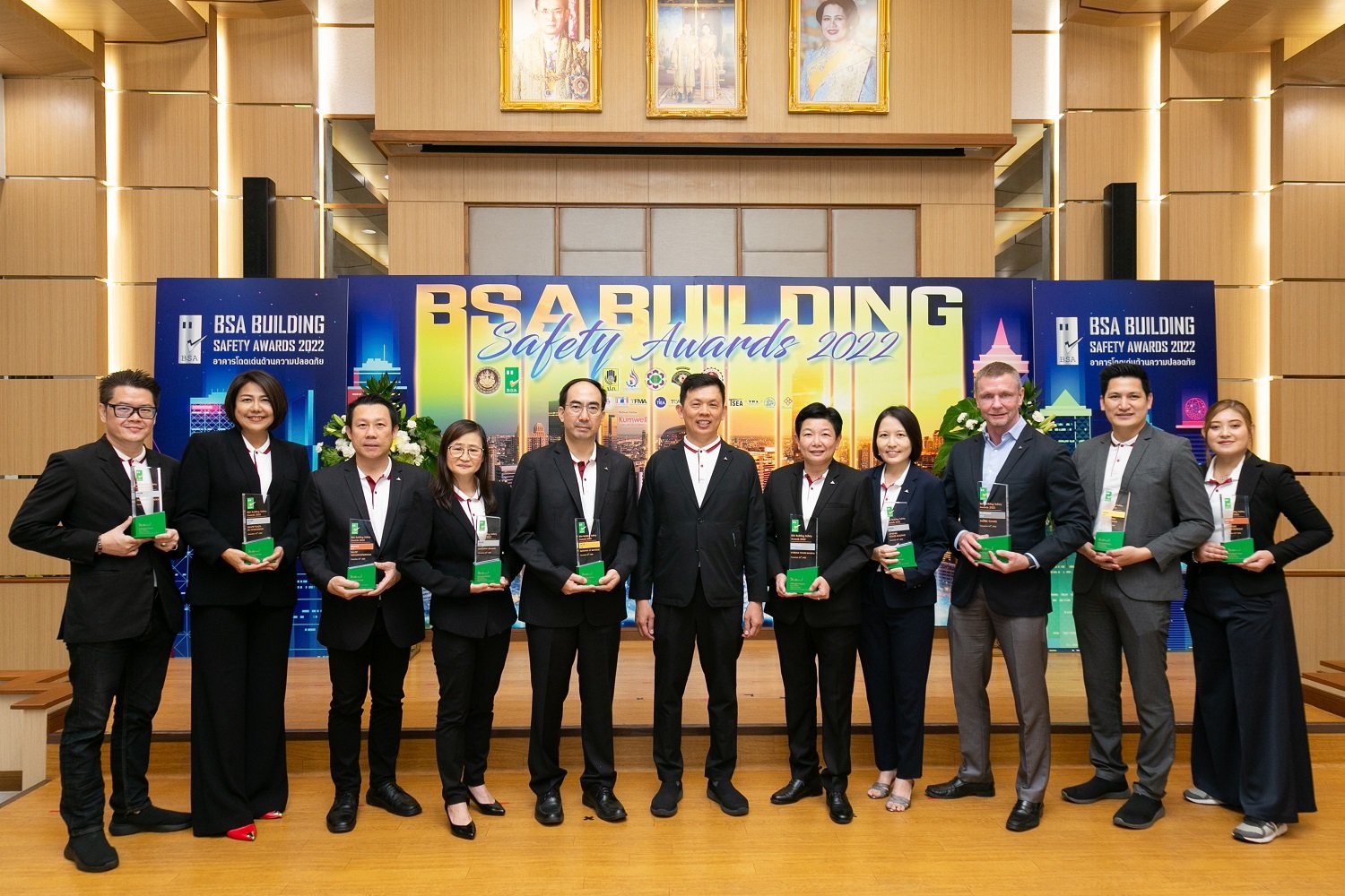 AWC คว้า 10 รางวัล "อาคารโดดเด่นด้านความปลอดภัย” จากเวทีใหญ่ BSA Building Safety Awards 2022