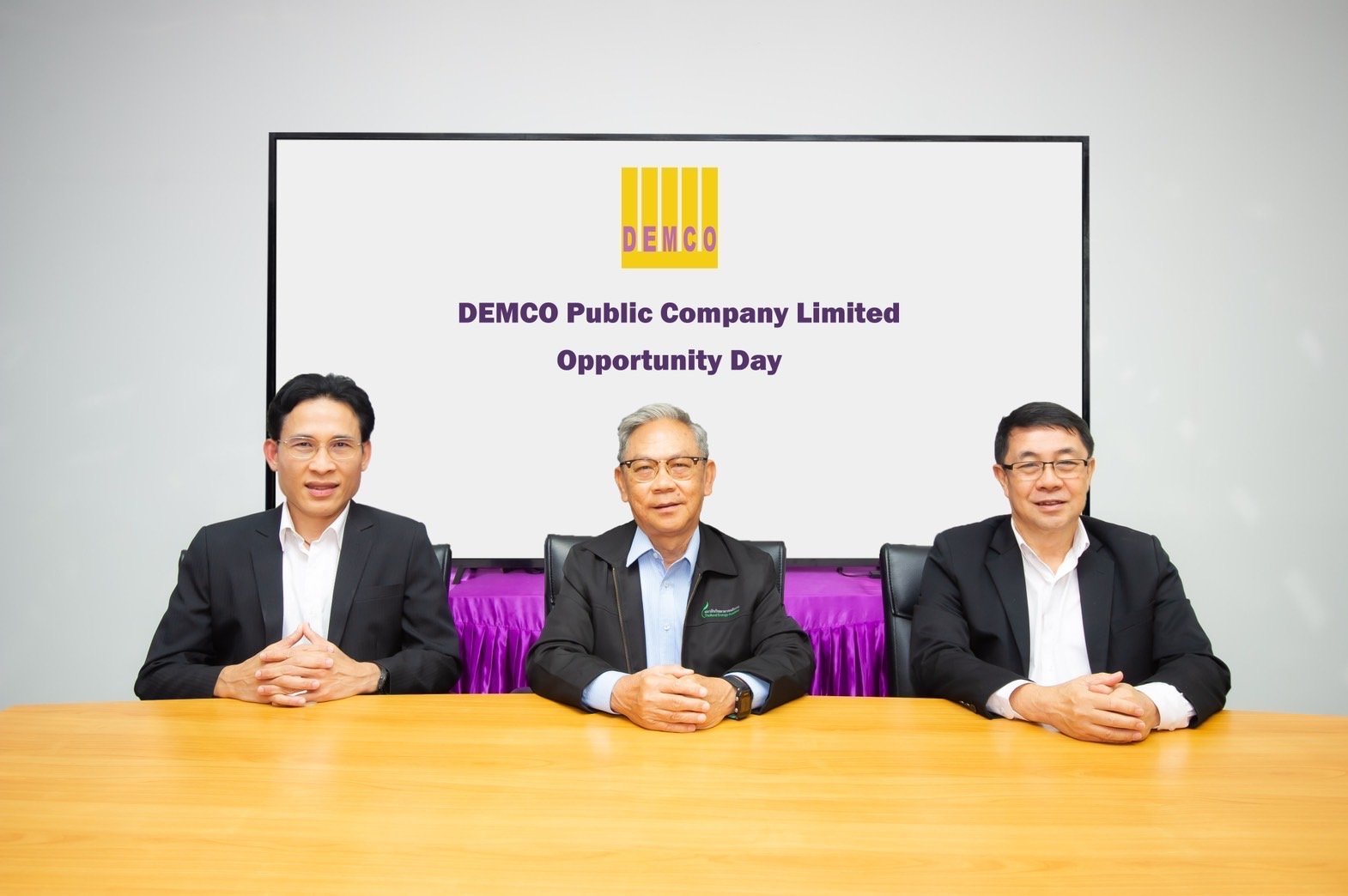DEMCO พร้อมเดินหน้าปั้นผลดำเนินงานเติบโตอย่างมั่นคงต่อเนื่อง    DEMCO พร้อมเดินหน้าปั้นผลดำเนินงานเติบโตอย่างมั่นคงต่อเนื่อง