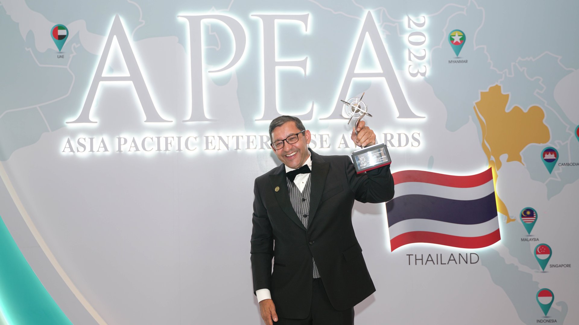 MC รับรางวัล Asia Pacific Enterprise Awards (APEA) 2023