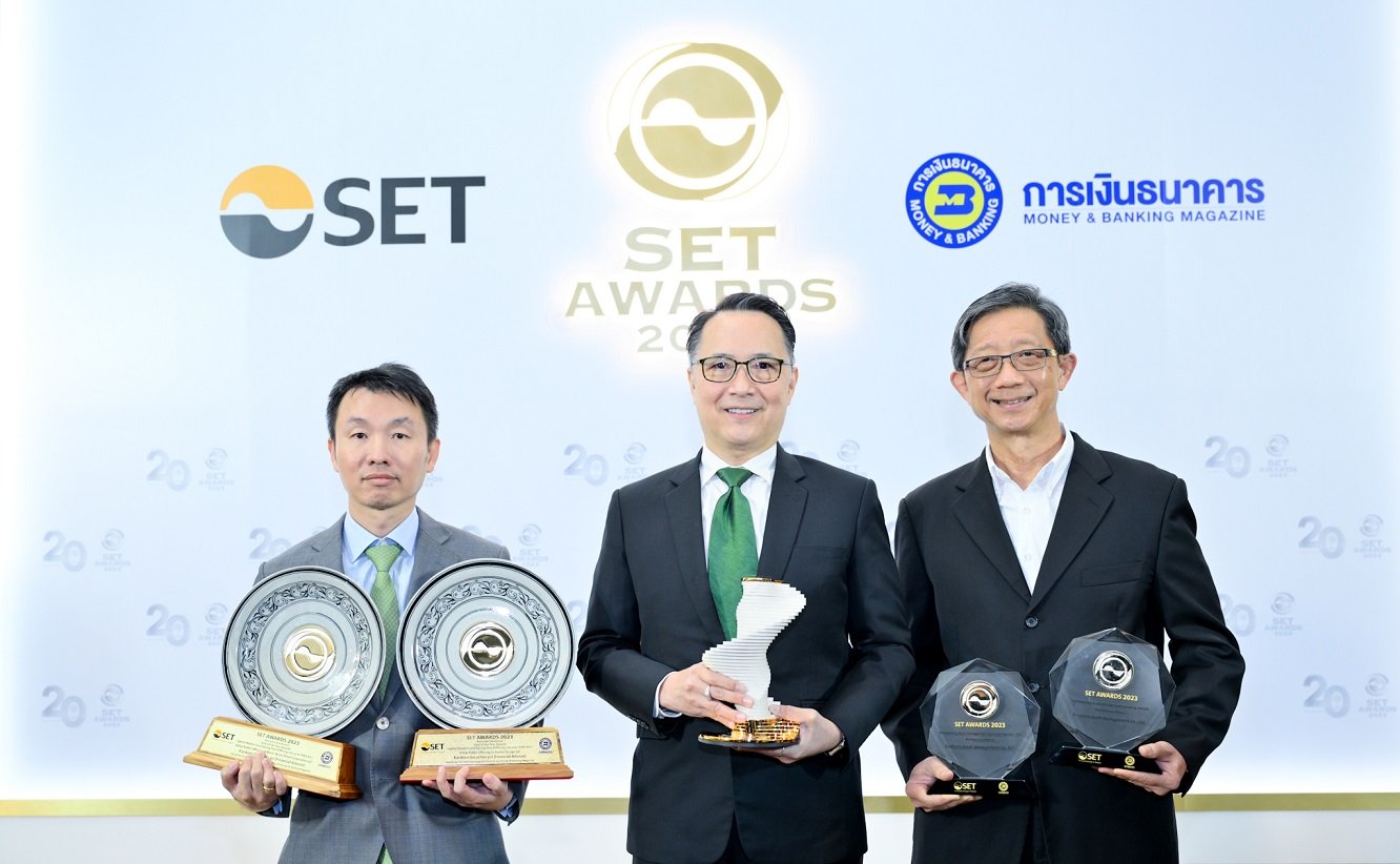 กสิกรไทยกวาด 5 รางวัล เวที SET Awards 2023 