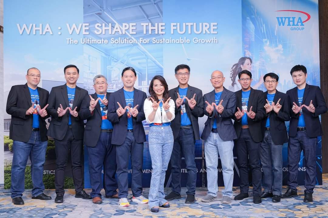 WHA เปิดกลยุทธ์ติดอาวุธ 4 กลุ่มธุรกิจ พิชิตเป้าหมายการเติบโตอย่างยั่งยืน ภายใต้พันธกิจ WE SHAPE THE FUTURE