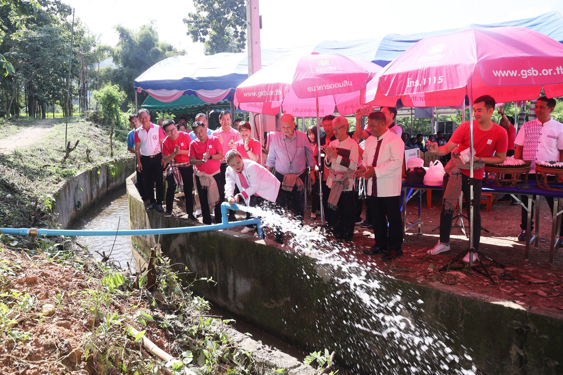 ออมสิน สนับสนุนระบบน้ำพลังงานแสงอาทิตย์ในพื้นที่ จ.น่าน