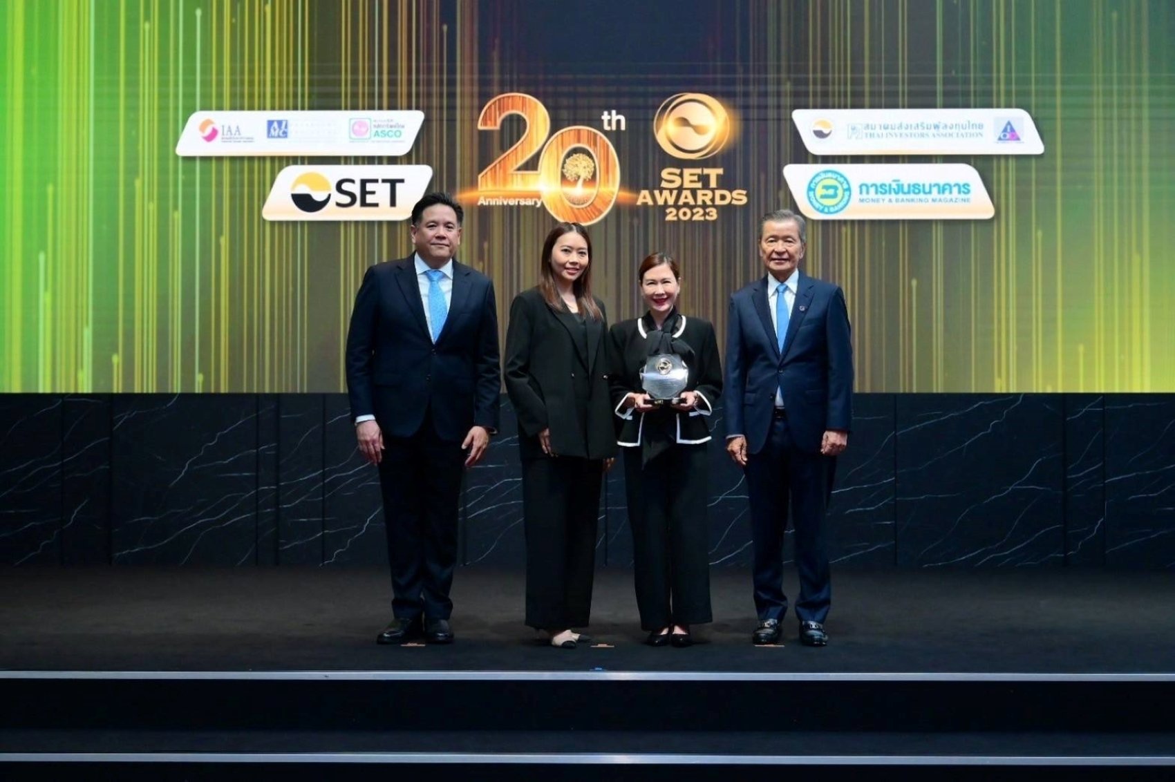 TACC รักษามาตรฐานงาน IR คว้ารางวัลเวที SET Awards 2023 ปีที่ 7