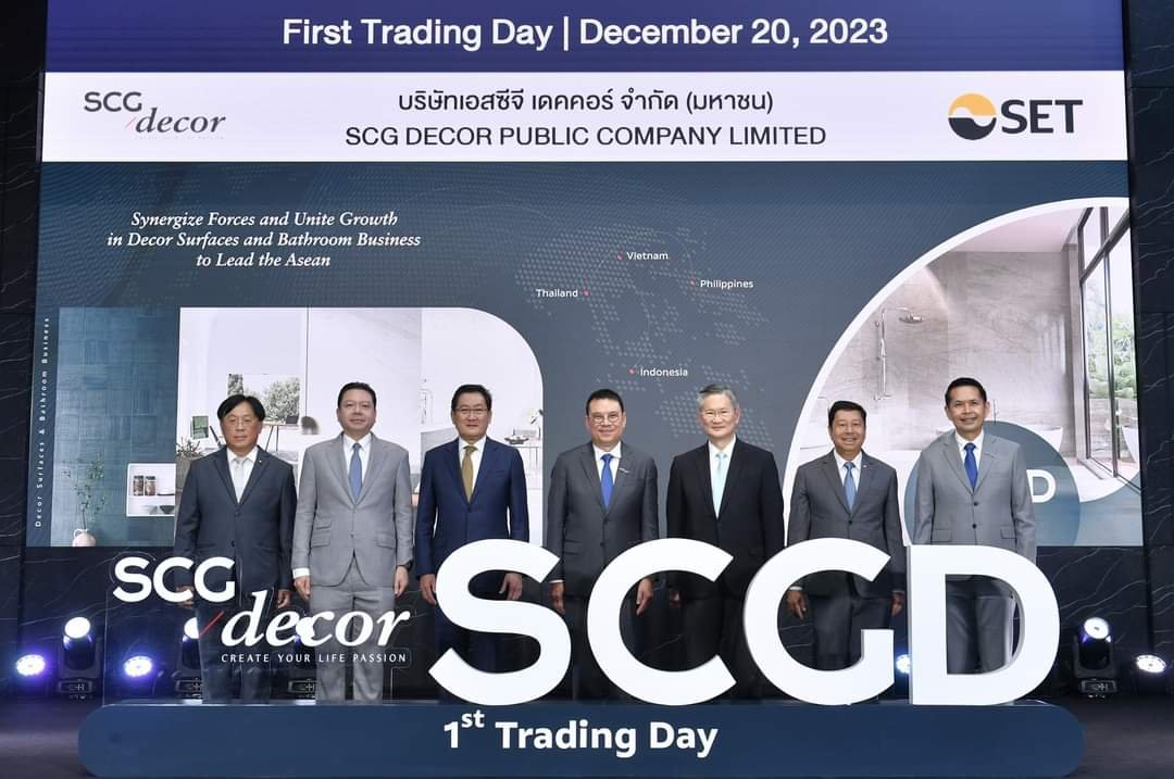 SCGD เรือธงธุรกิจตกแต่งพื้นผิวและสุขภัณฑ์ของ SCC แล่นไม่ออก ต่ำจองต่อเนื่อง