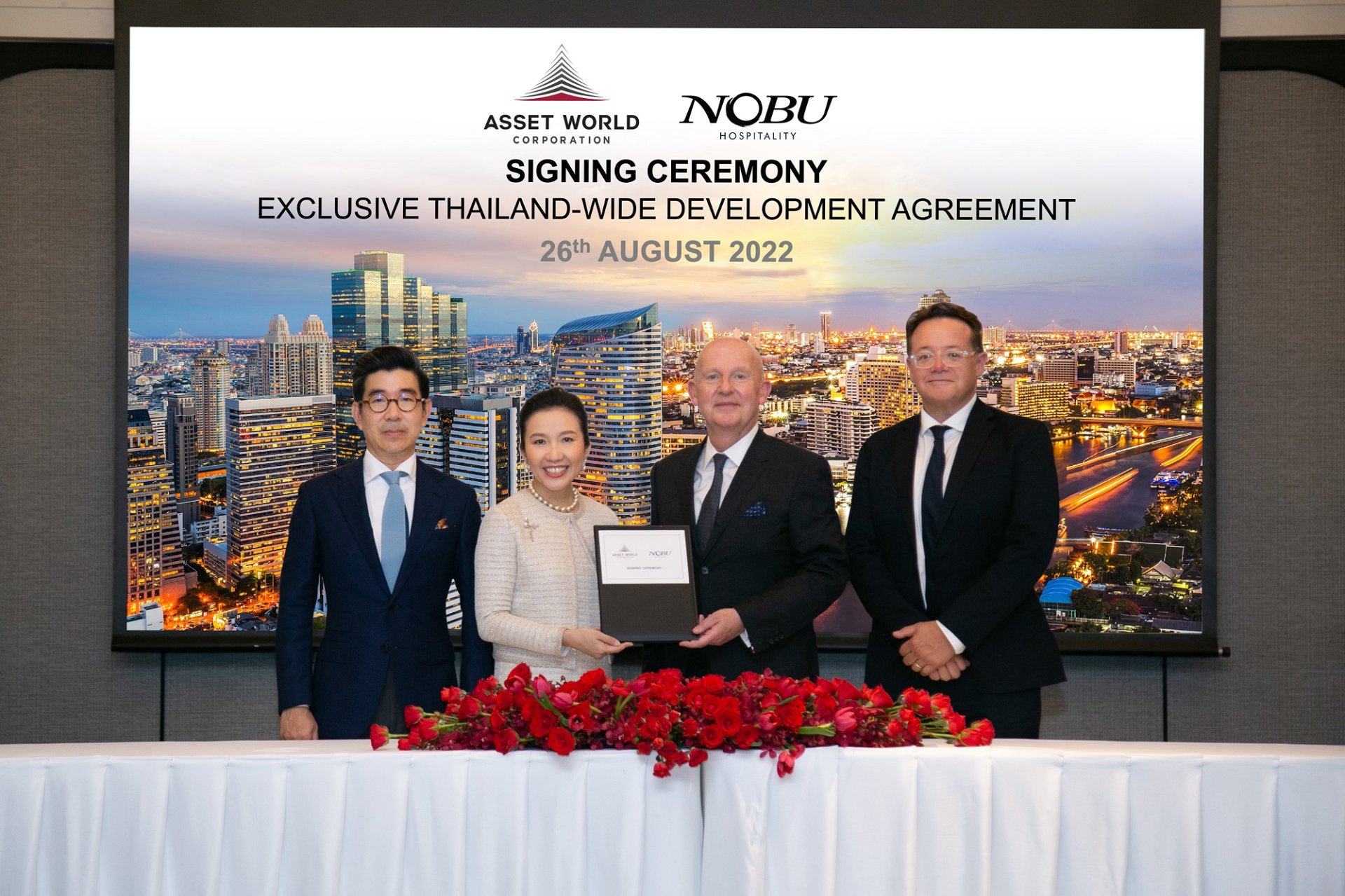 AWC จับมือแบรนด์ Nobu เปิดโรงแรมและร้านอาหารระดับ Luxury ยกระดับกรุงเทพฯ สู่การเป็นจุดหมายปลายทางด้านการท่องเที่ยวระดับโลก