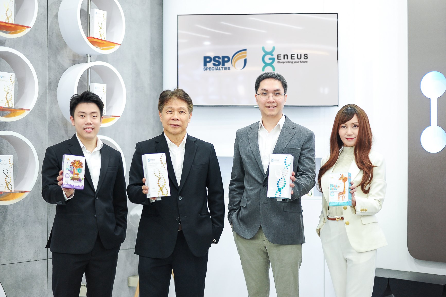 PSP ปิดดีลลงทุนธุรกิจนวัตกรรมตรวจวิเคราะห์สุขภาพและพรสวรรค์ด้วย DNA สร้าง New S-Curve