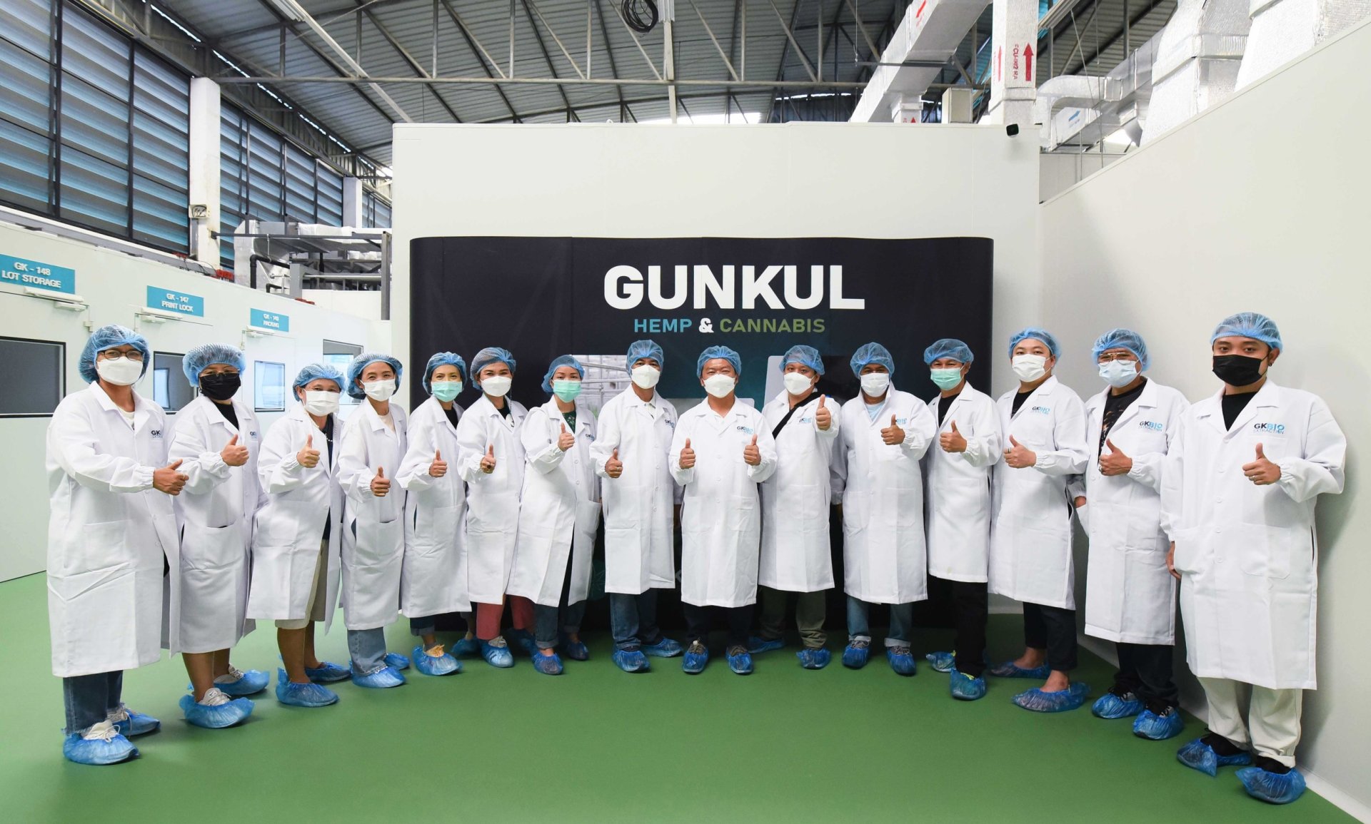 GUNKUL เปิดอาณาจักรโรงเพาะปลูกกัญชง และโรงสกัด CBD ให้สื่อฯ เยี่ยมชม