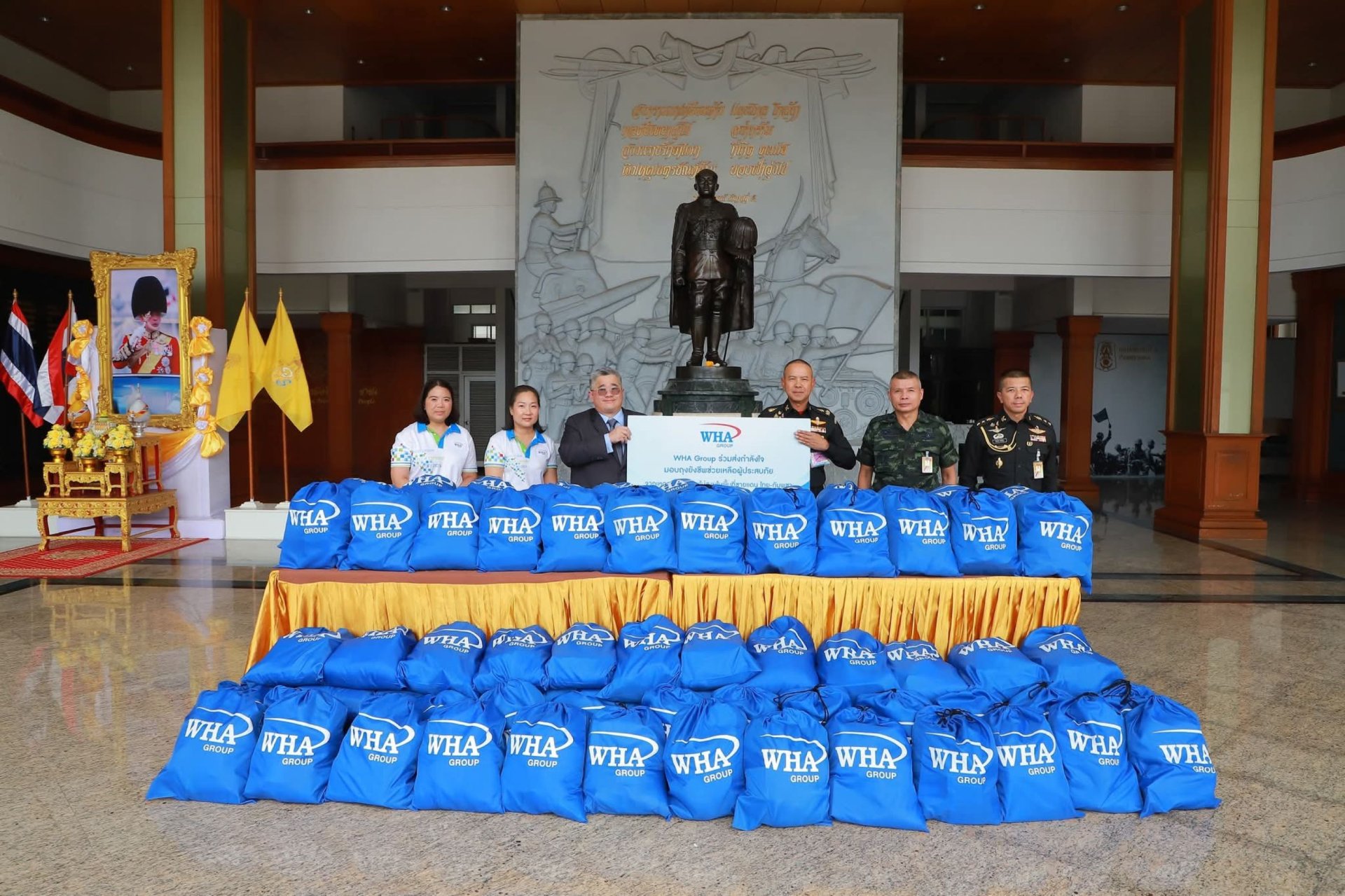WHA Group แสดงพลังน้ำใจช่วยเหลือผู้ประสบภัยในพื้นที่ชายแดนไทย