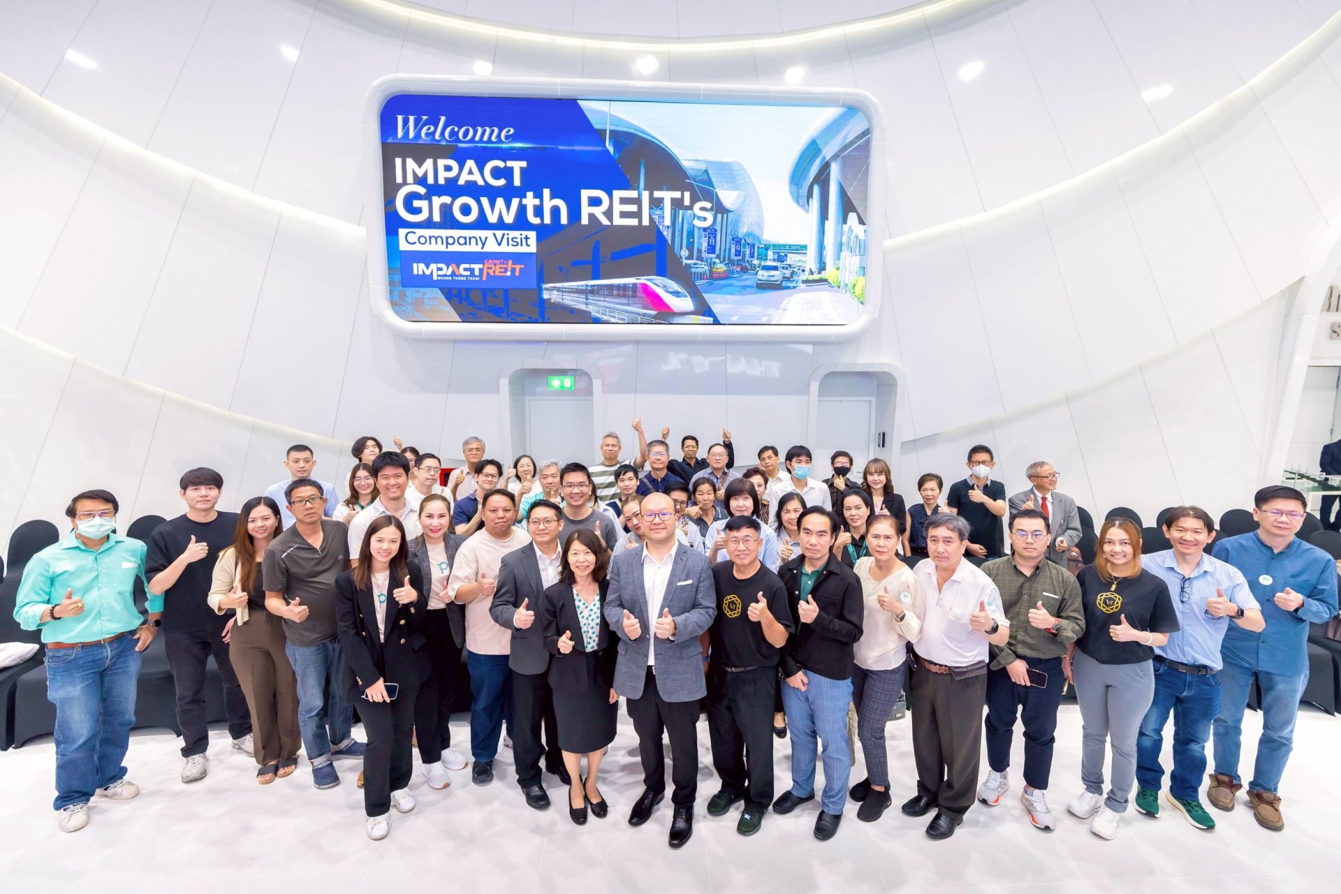IMPACT Growth REIT ้เปิด Sky Entrance โชว์วิสัยทัศน์ให้นักลงทุน 2 สมาคม  