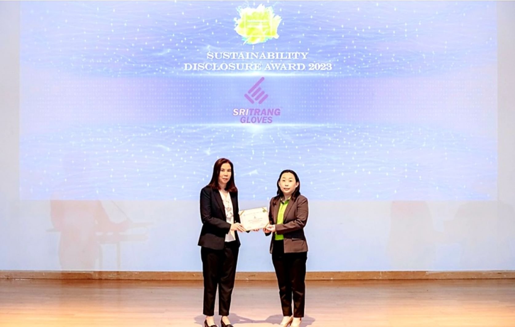 STGT รับรางวัล Sustainability Disclosure Recognition ต่อเนื่องปีที่ 4 