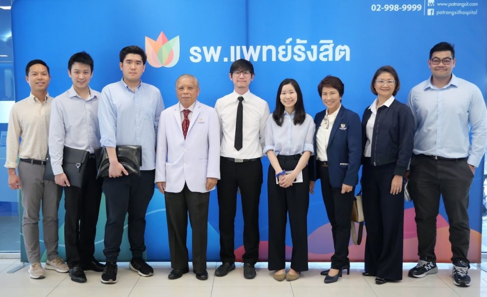 คณะนักลงทุน ให้ความสนใจเยี่ยมชมกิจการ รพ. แพทย์รังสิต อย่างต่อเนื่อง
