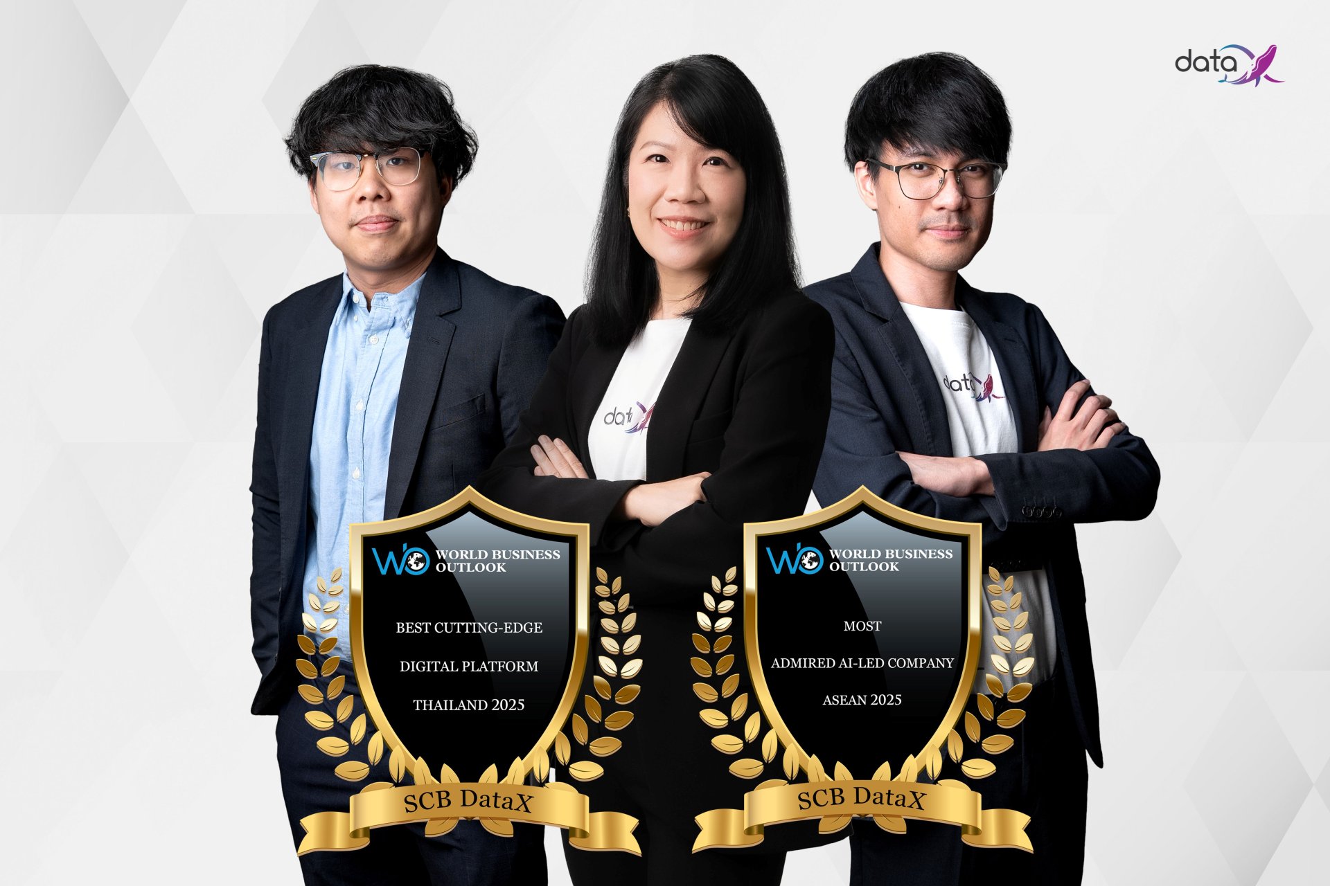 DataX คว้า 2 รางวัล เวที World Business Outlook Awards 2025