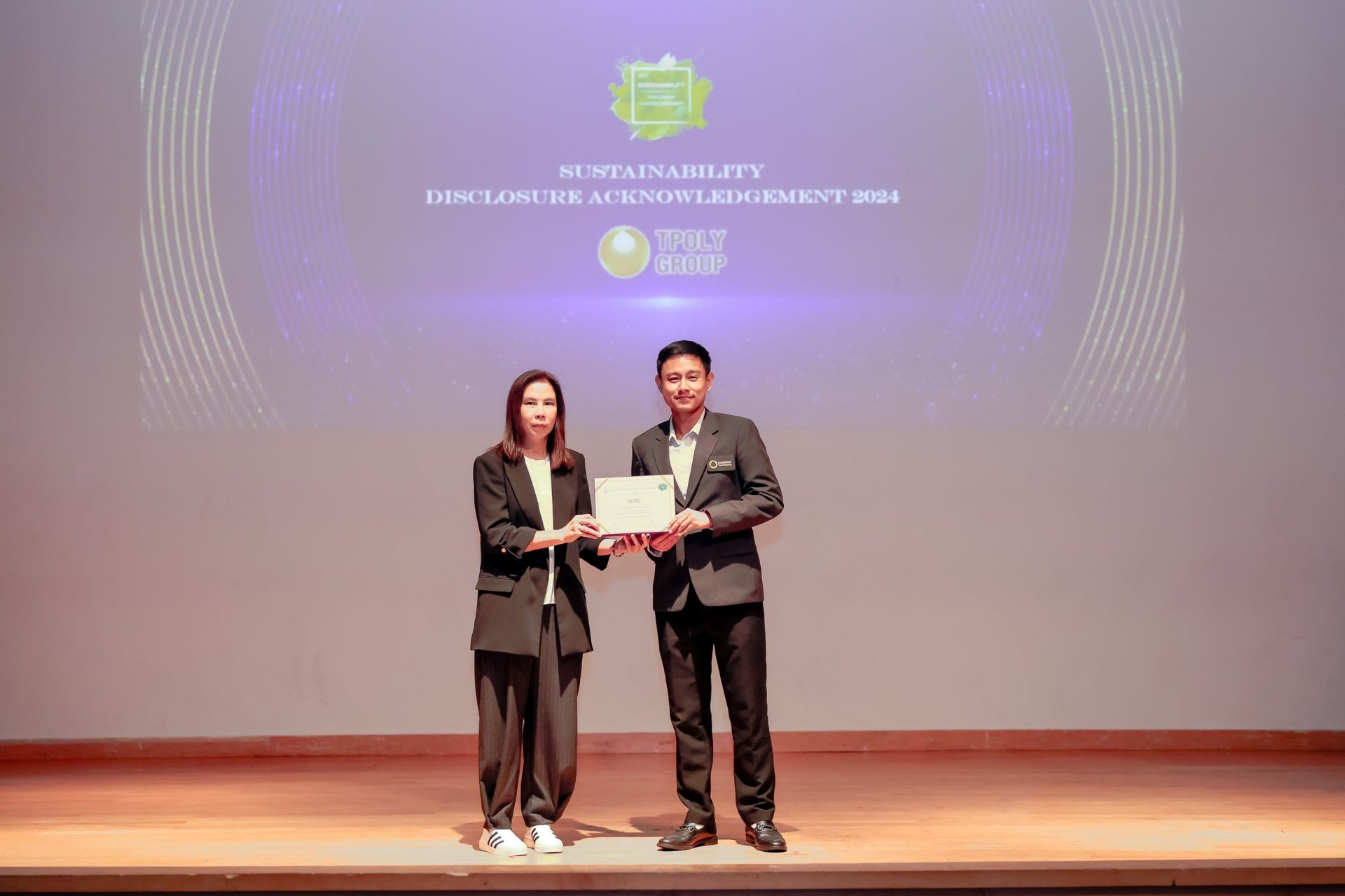 TPOLY รับกิตติกรรมประกาศด้านความยั่งยืน ประจำปีนี้