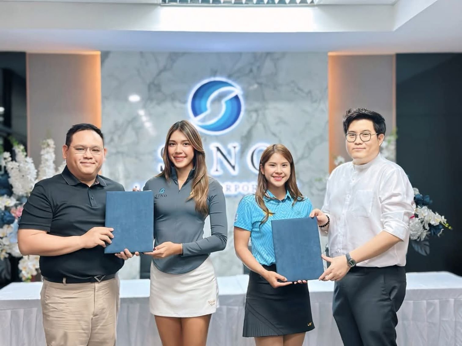 SINO ร่วมสนับสนุนโปรแหวนและโปรแตงโม ก้าวสู่ความสำเร็จในกีฬากอล์ฟ สร้างชื่อให้คนไทย   