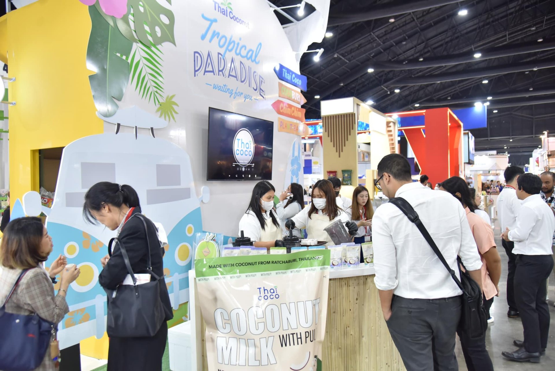 COCOCO ขนทัพ ออกบูธงานแสดงสินค้าอาหาร THAIFEX - ANUGA ASIA 2023