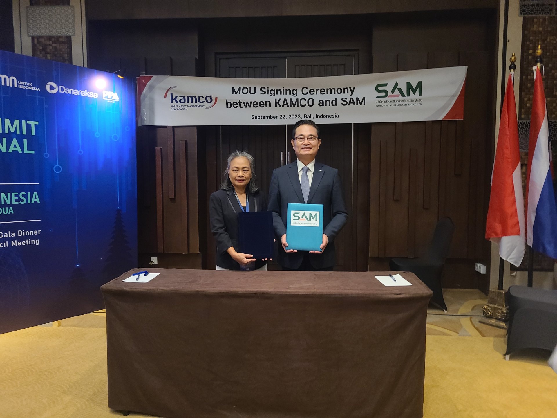 SAM จับมือ KAMCO ร่วมพัฒนาธุรกิจบริหารสินทรัพย์ด้อยคุณภาพ