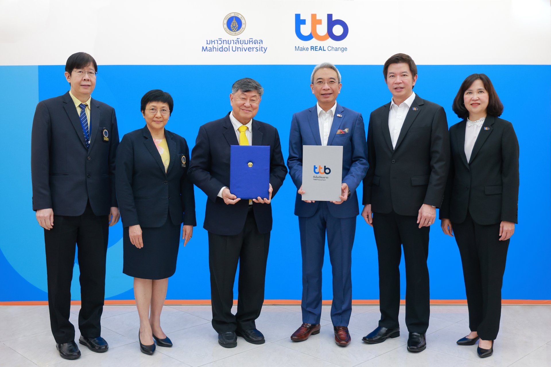 ttb สนับสนุนสินเชื่อสวัสดิการอเนกประสงค์แก่บุคลากรของมหาวิทยาลัยมหิดล
