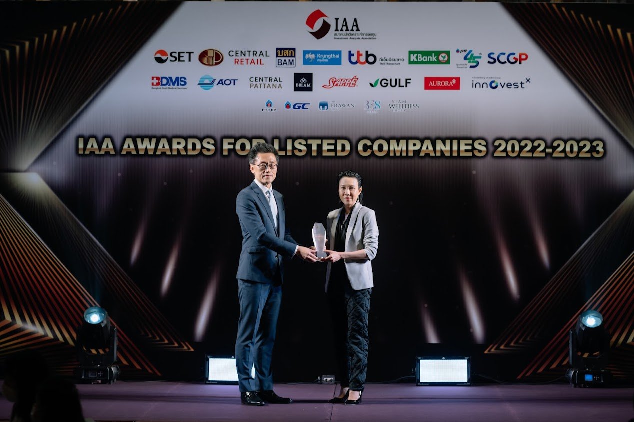 KISS คว้ารางวัล CEO โดดเด่น เวที IAA Awards for Listed Companies 2022 