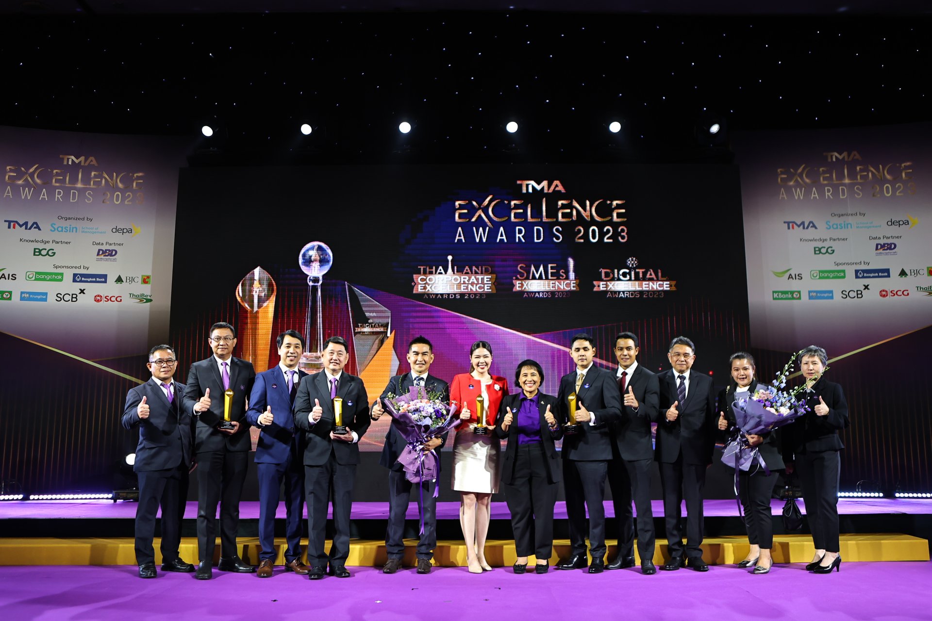ลูกค้า SCB 2 ราย รับรางวัลเวที SMEs Excellence Awards 2023