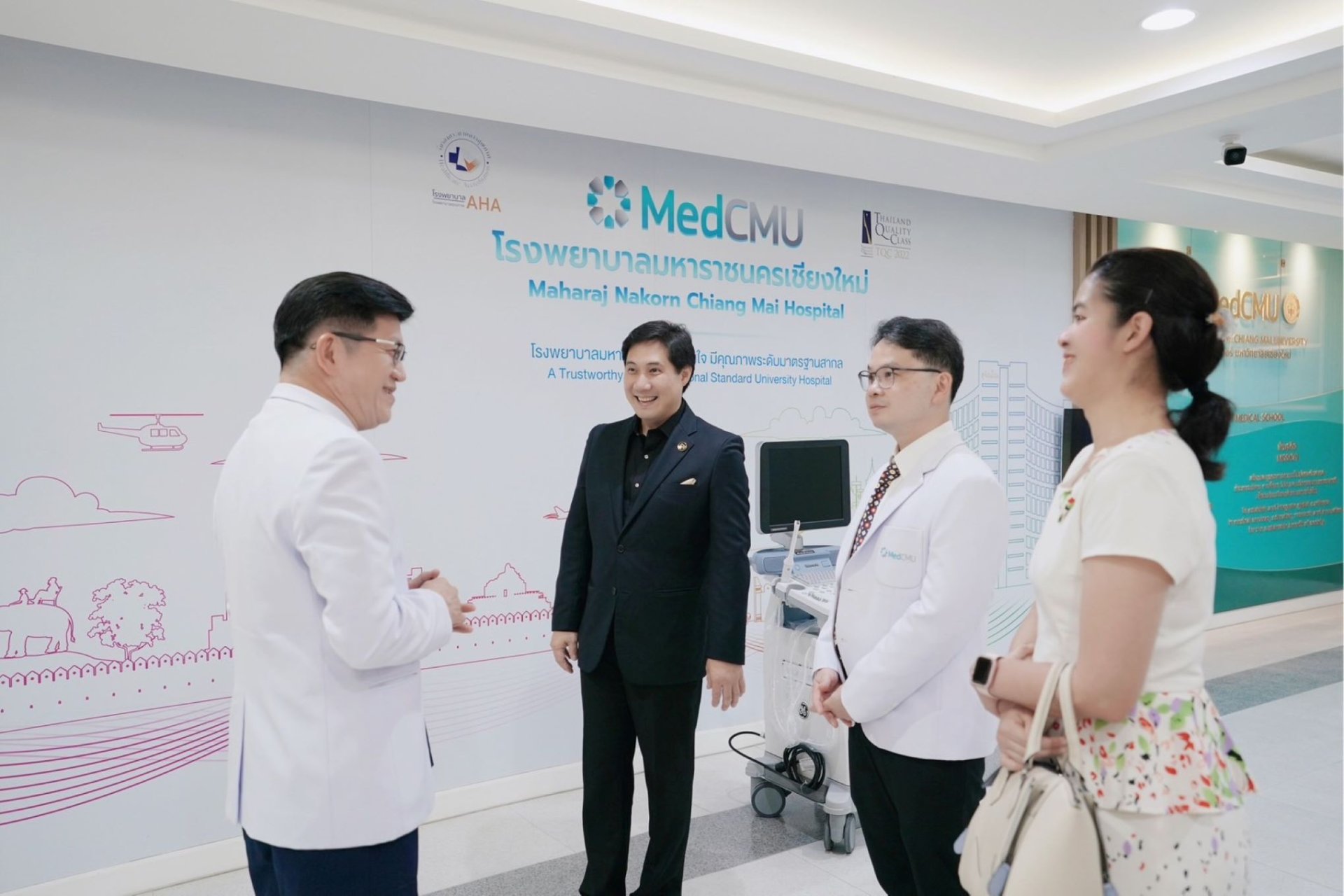 MEDEZE บริจาคเครื่องตรวจอวัยวะภายใน ให้โรงพยาบาลมหาราชนครเชียงใหม่