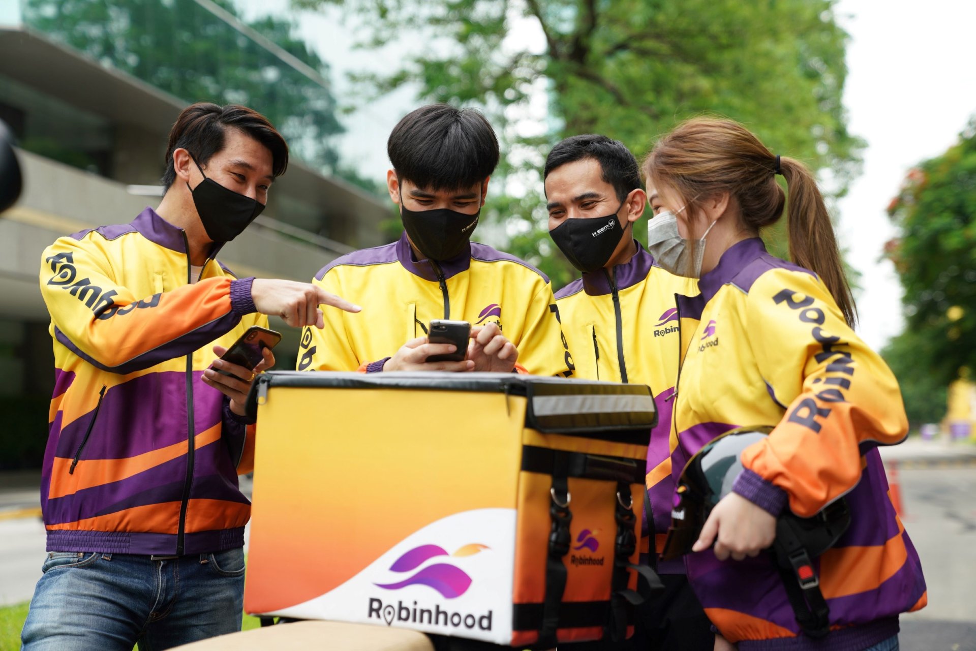 Robinhood พร้อมให้บริการส่งอาหารต่ออีกระยะเวลาหนึ่ง 