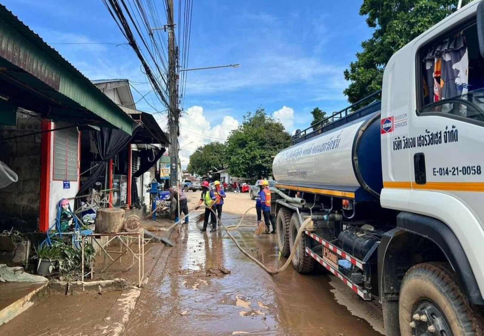 STEC ร่วมฟื้นฟูพื้นที่ระดับน้ำลด จ.เชียงราย 