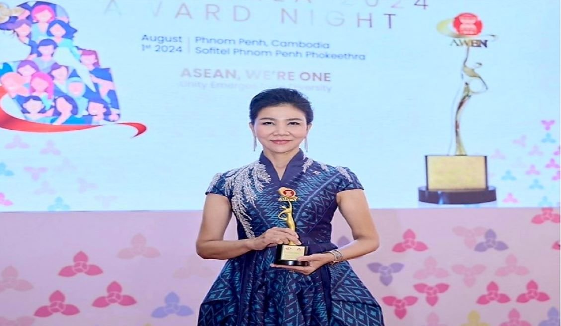 ประธานกรรมการบริหาร GUNKUL รับรางวัล Awen Award 2024