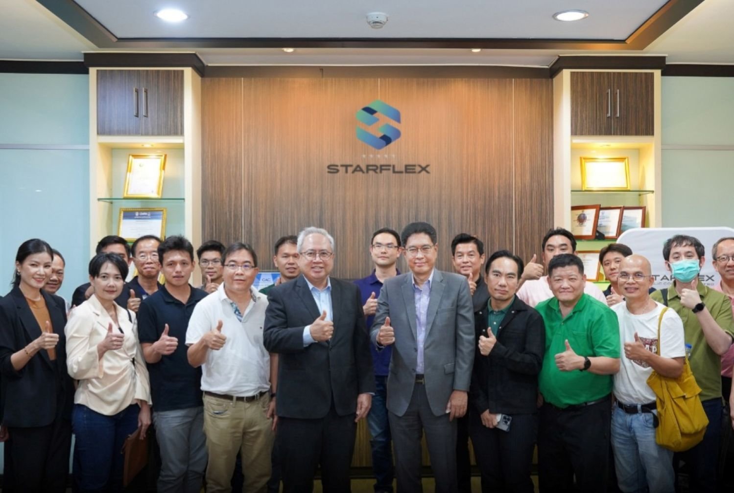สมาคมนักลงทุนประเทศไทย เยี่ยมชมกิจการ SFLEX